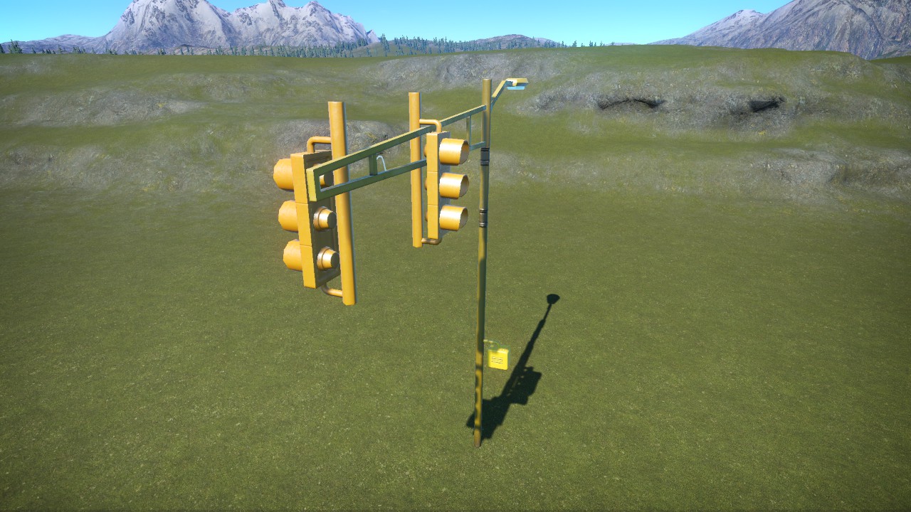 left and right traffic lights