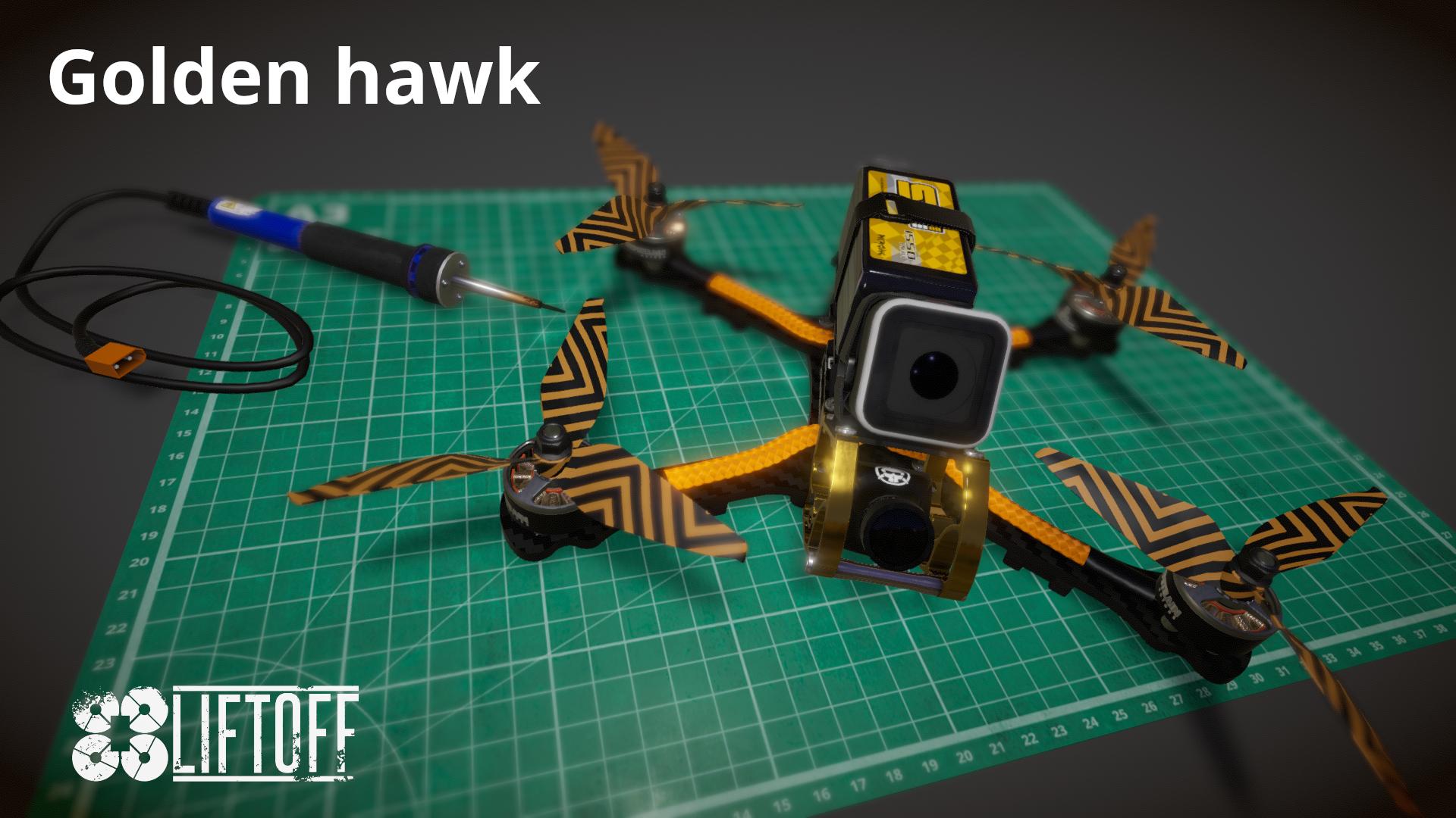 Golden hawk