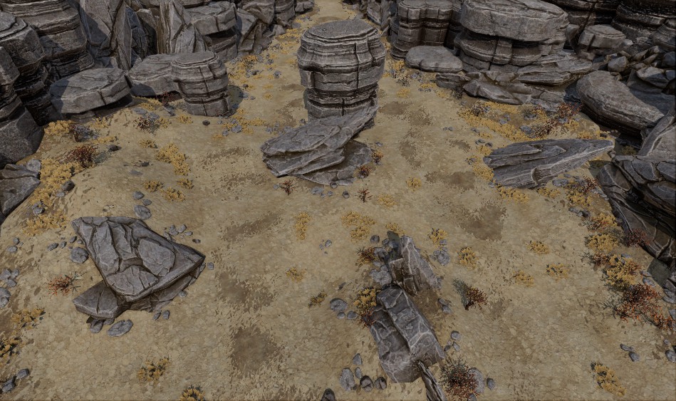 Dry scenes map pack