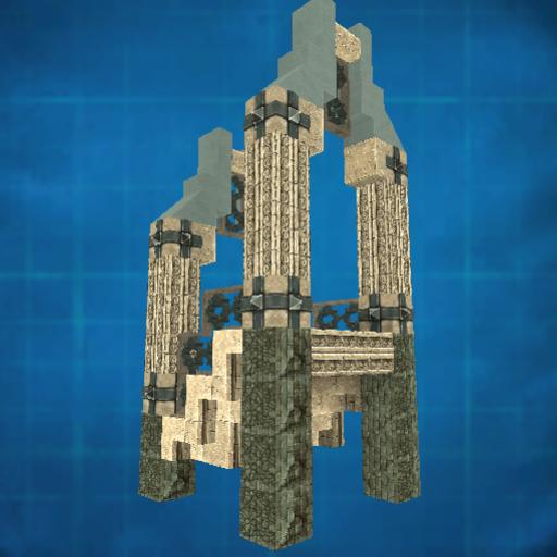 Epic's Gothic Promenade - arch stair