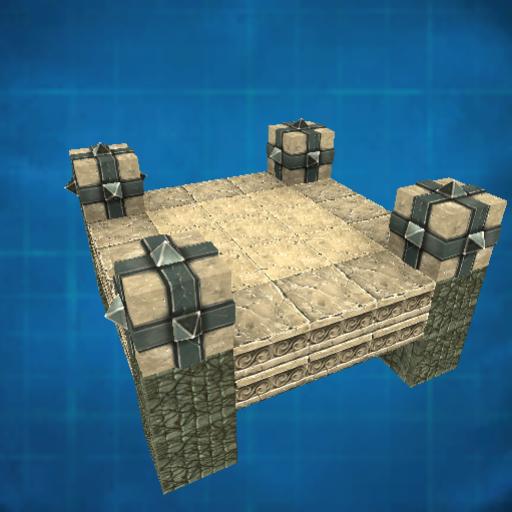 Epic's Gothic Promenade - simple 4-way intersection