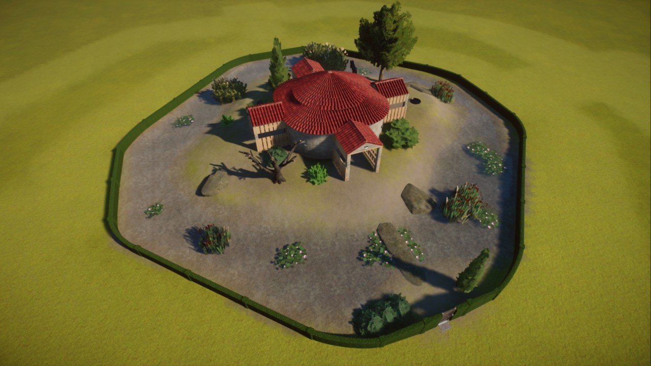 Habitat Pink Flamingos  ( no animal optimization)