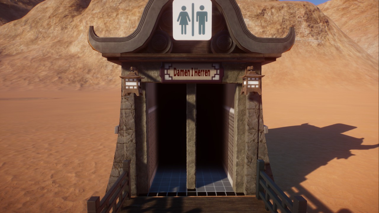 Ostasiatisch, WC
