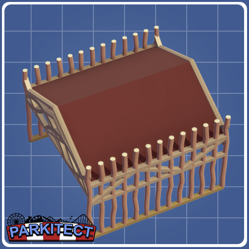 Wooden Roof 3x3