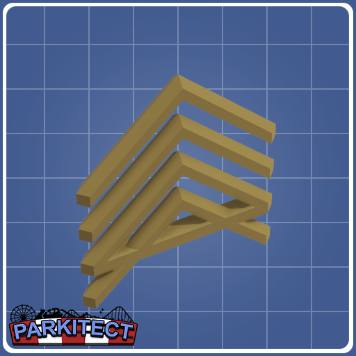 Wooden Peak Fence#1