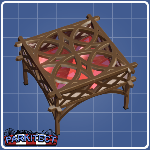 Wooden Jungle Roof 2x2