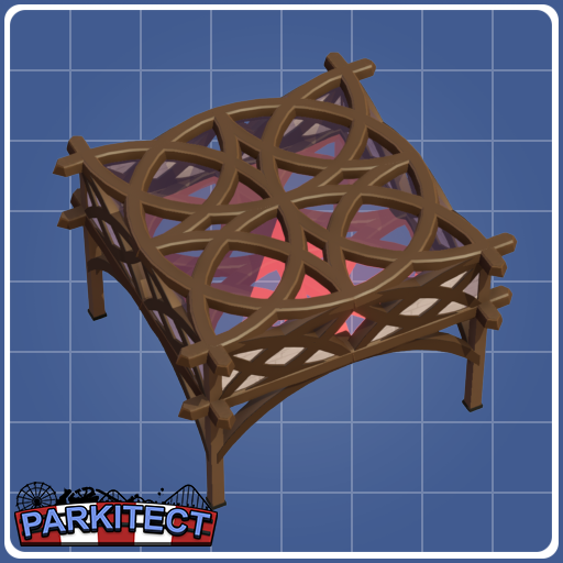 Wooden Jungle Roof #2 2x2