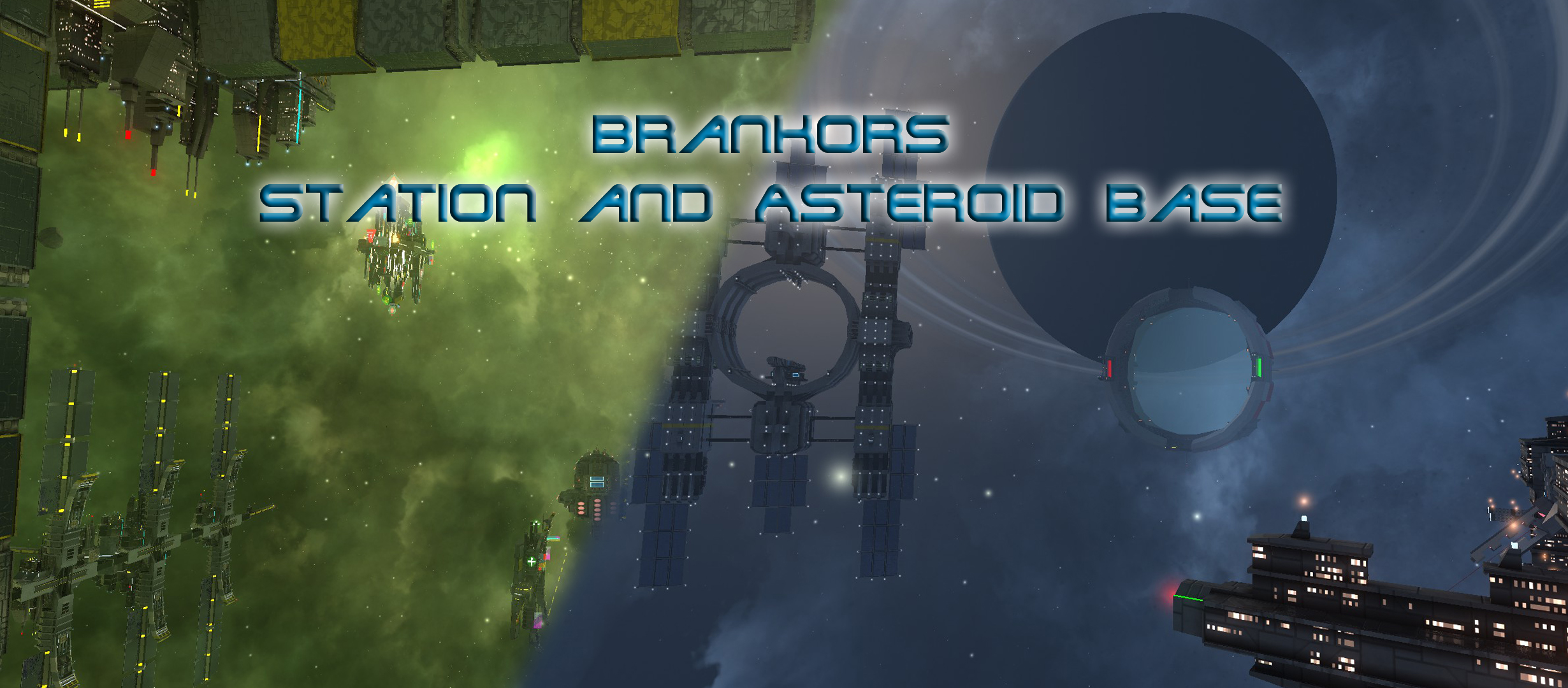 Steam Workshop::Brankors Avorion Space Station / Spaceport / Asteroidbase