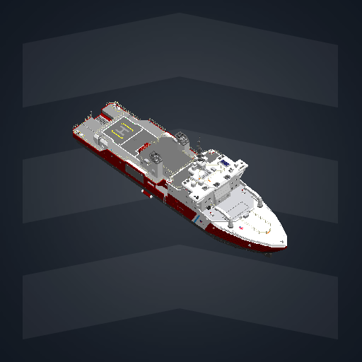 VT Halter Global Security Cutter (Coast Gaurd Ice Breaker) sinkable