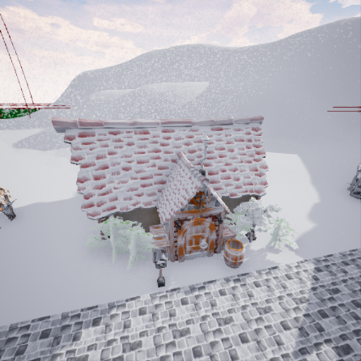 ReflectedMantis's Winter House (Blueprint)