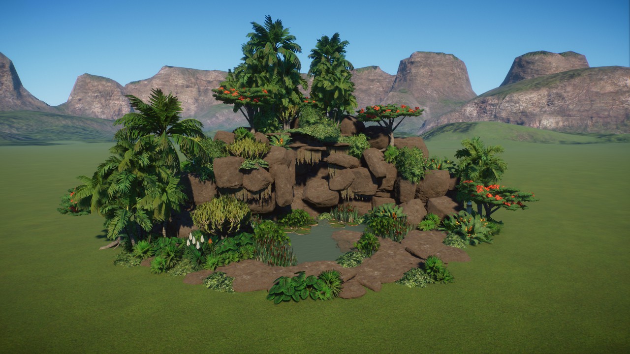 Waterfall - Shops