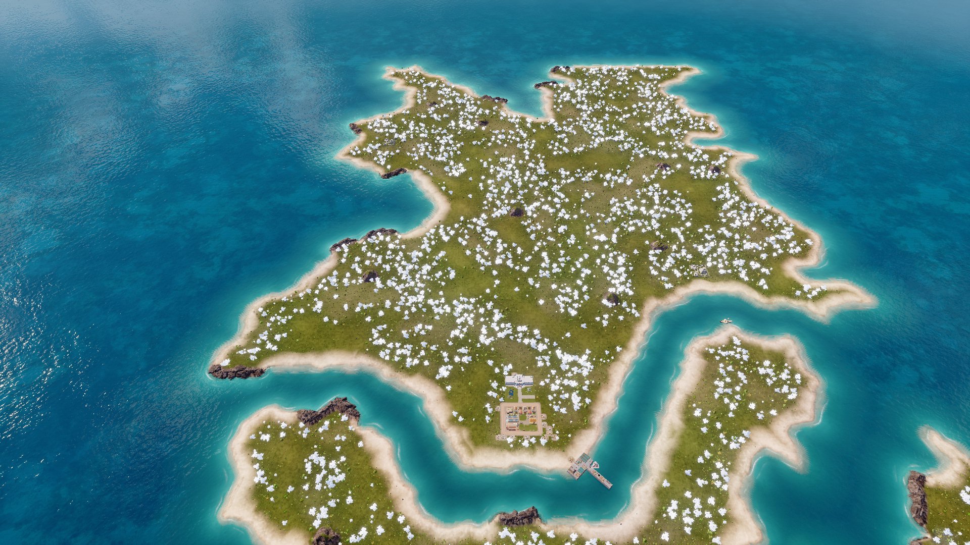 Filthy Rich, Huge 2-Island Map