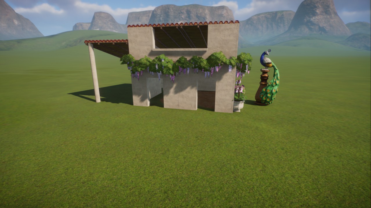 Fancy Peafowl Shelter