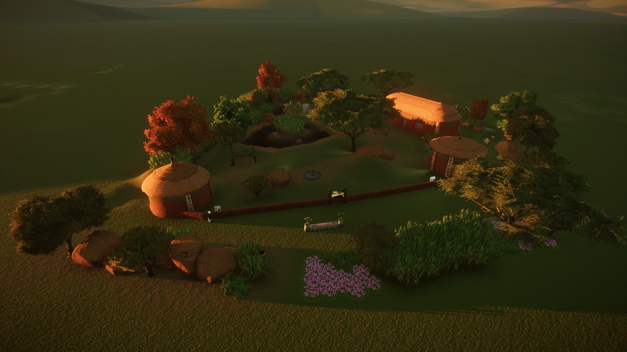 Habitat for  warthog