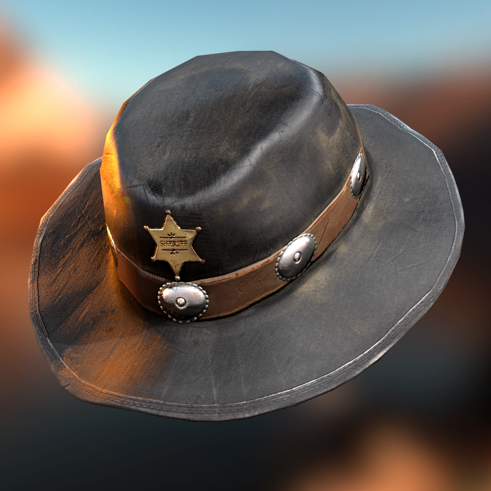 Cowboy Sheriff Hat