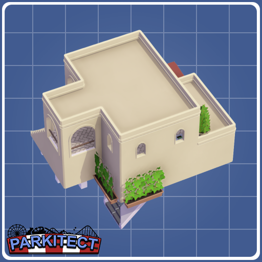 2 Store House with Benches and Staff Paths