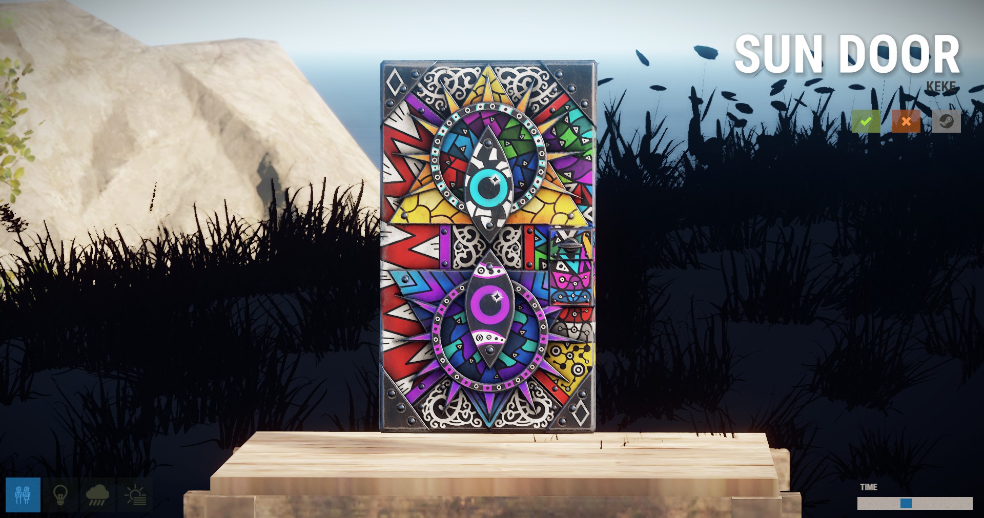 Sunrise Door