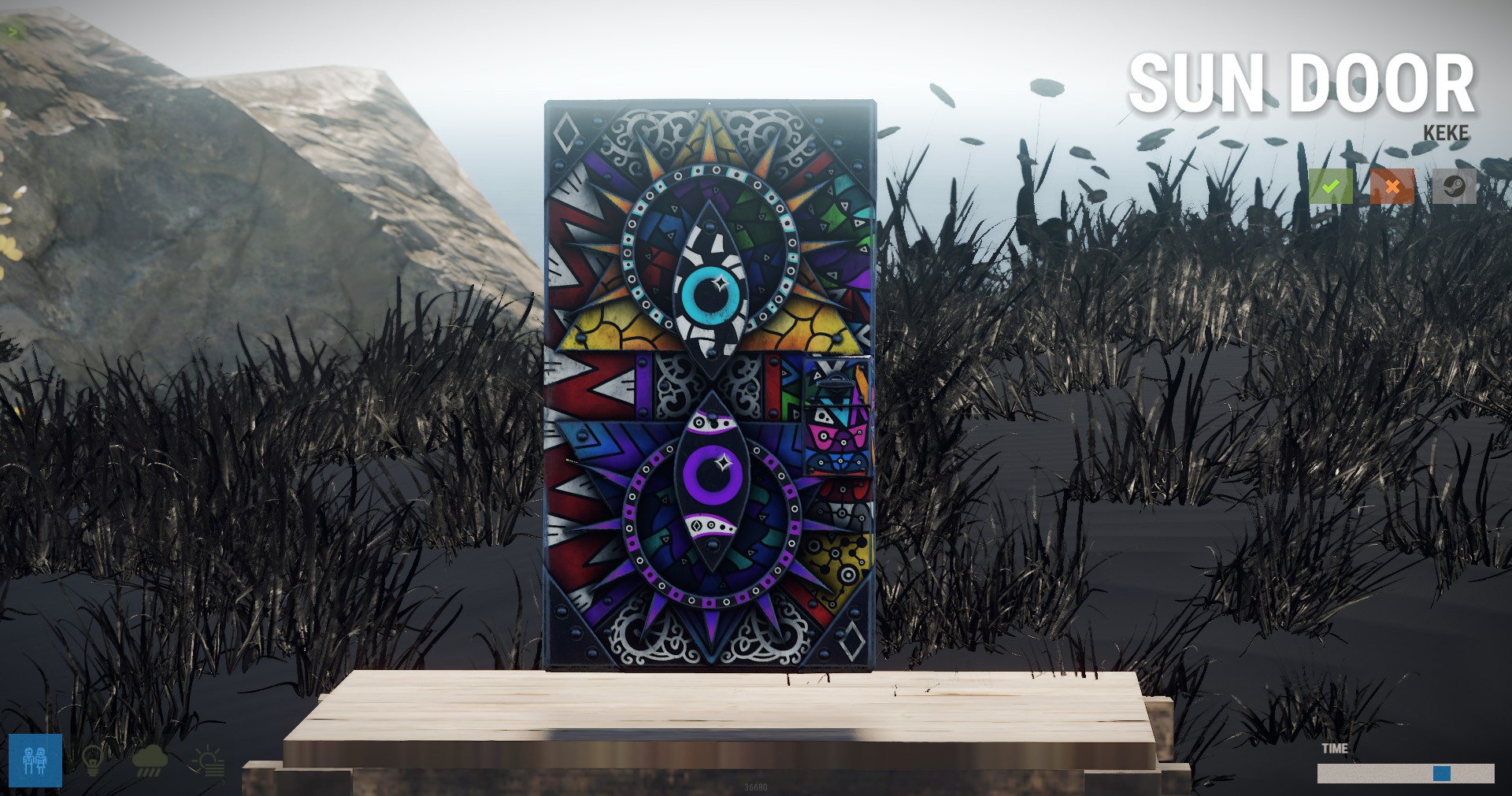 Sunrise Door