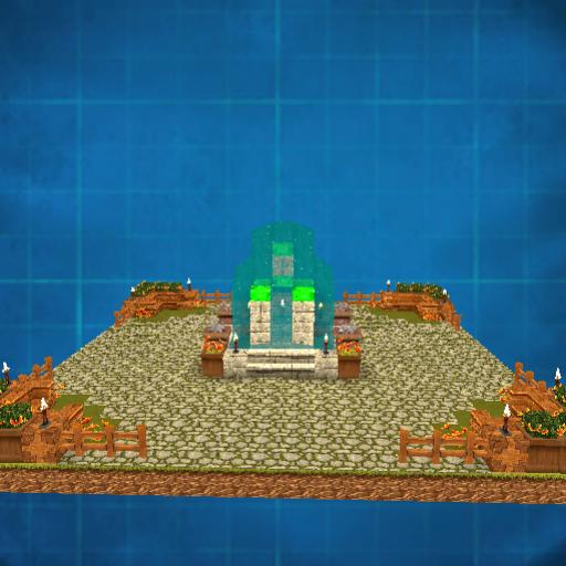 flower/water garden