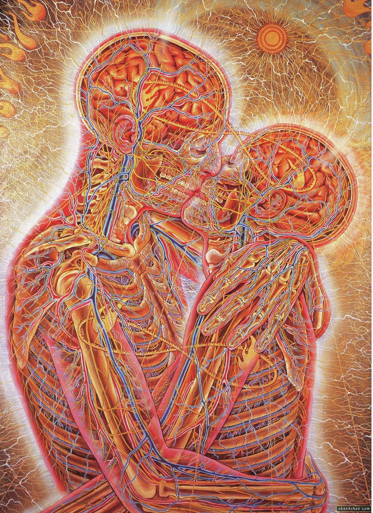 Anatomical kiss