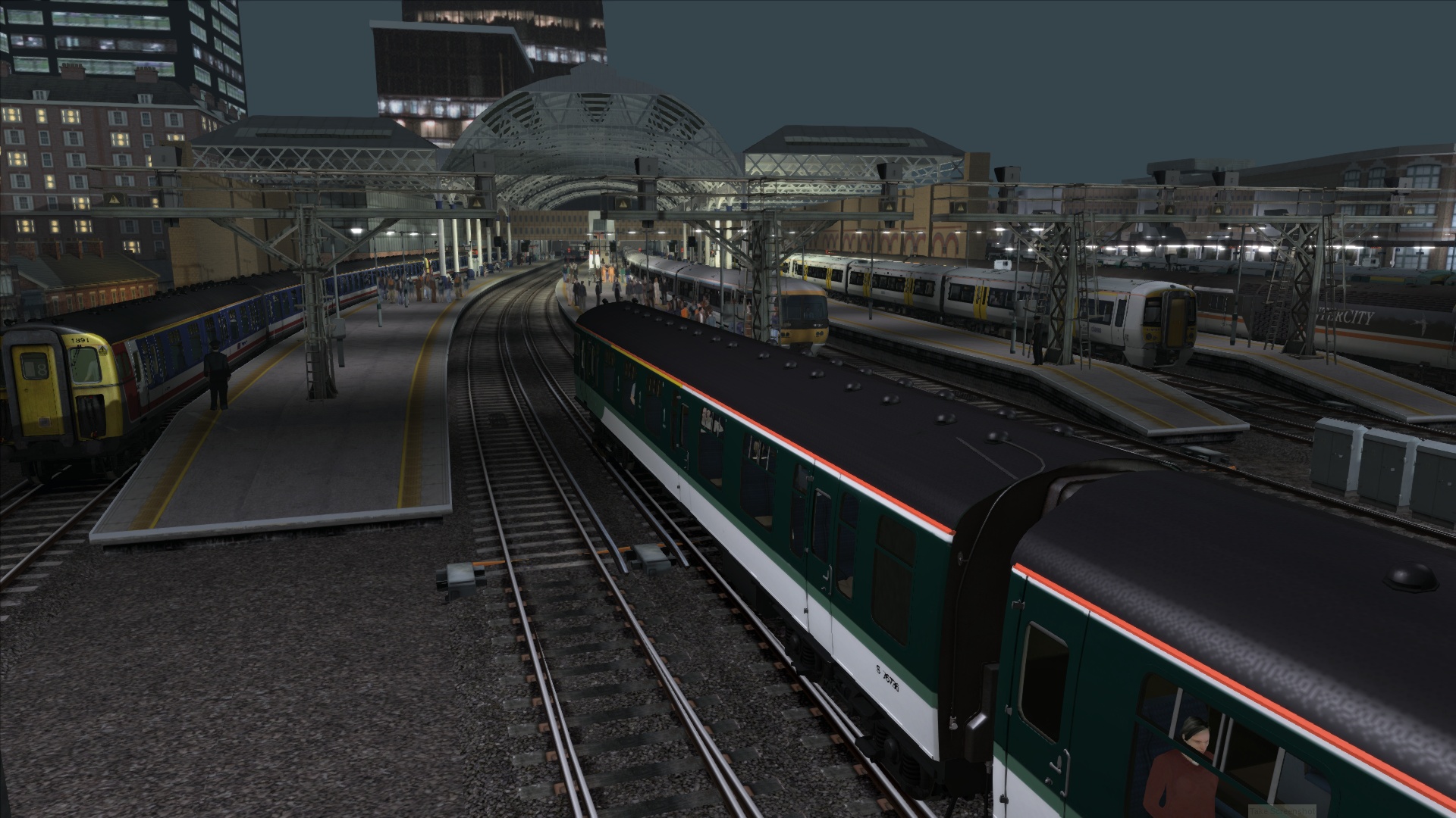 Rainy Fog Morning 421 Passenger (4CIG) Pack 02 Southern Commuter Crystal Palace to West Croydon