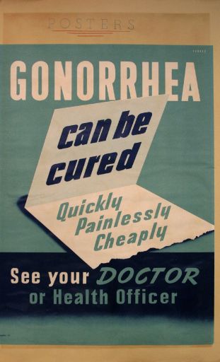 Gonorrhea PSA poster