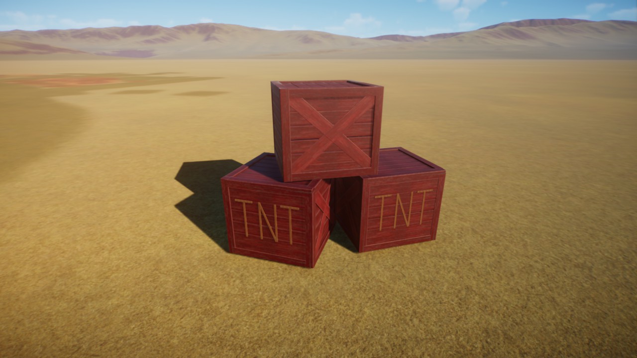 Western TNT Crates