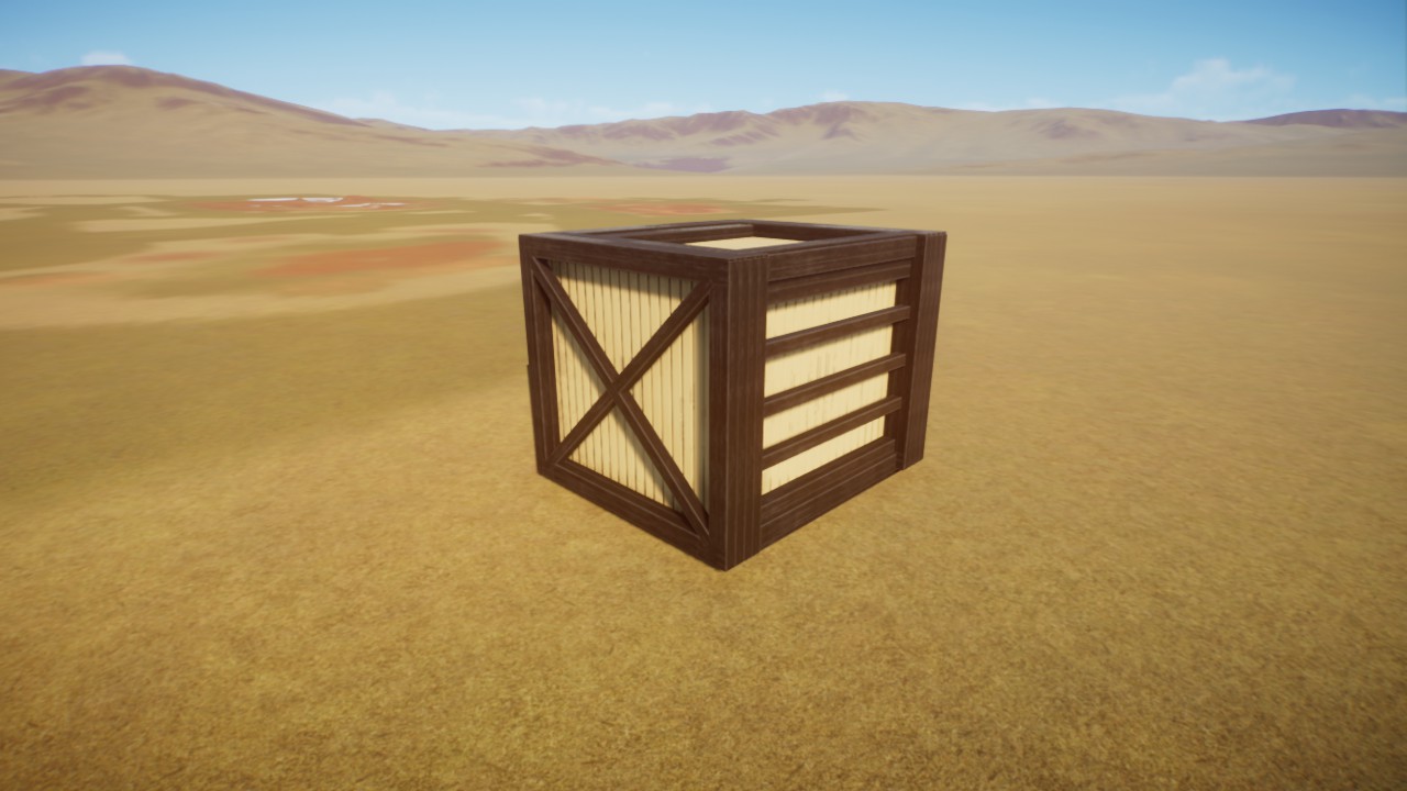 Giant Wooden Crate