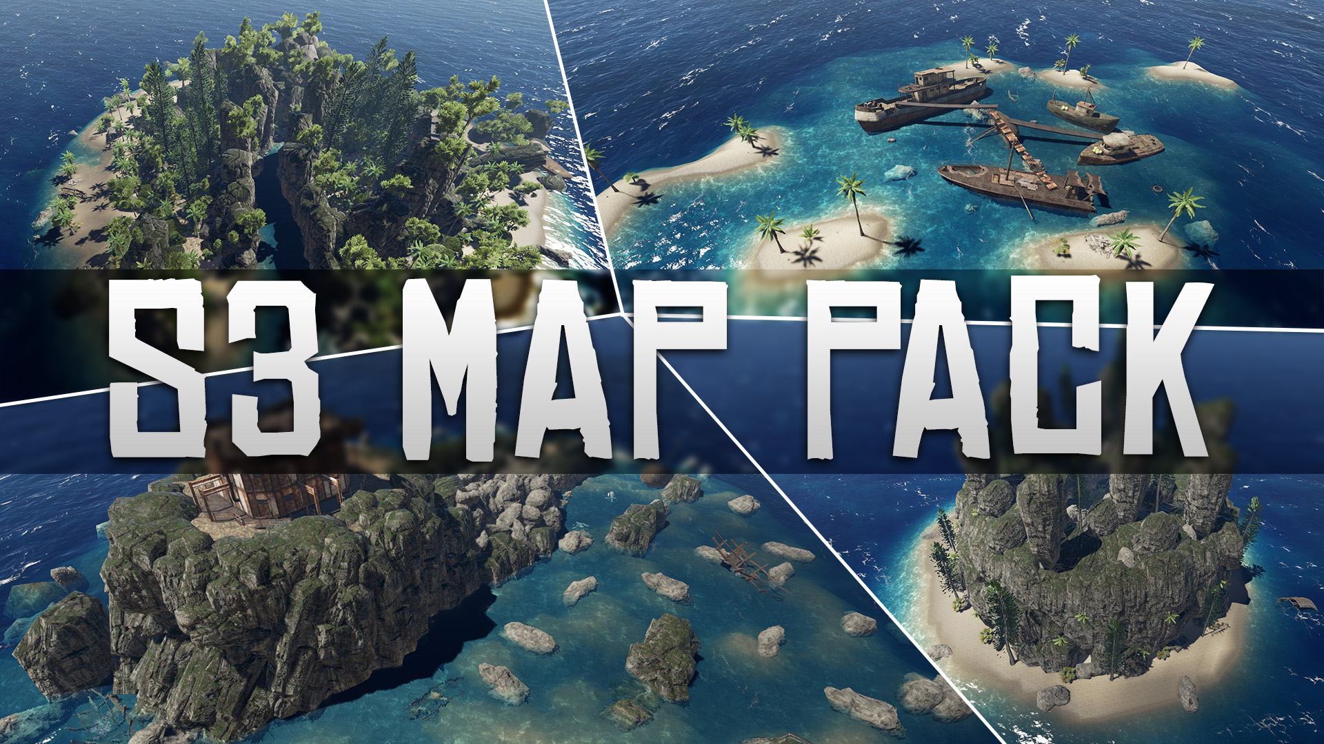 Broadbent's Season 3 Map Pack (24 Islands)