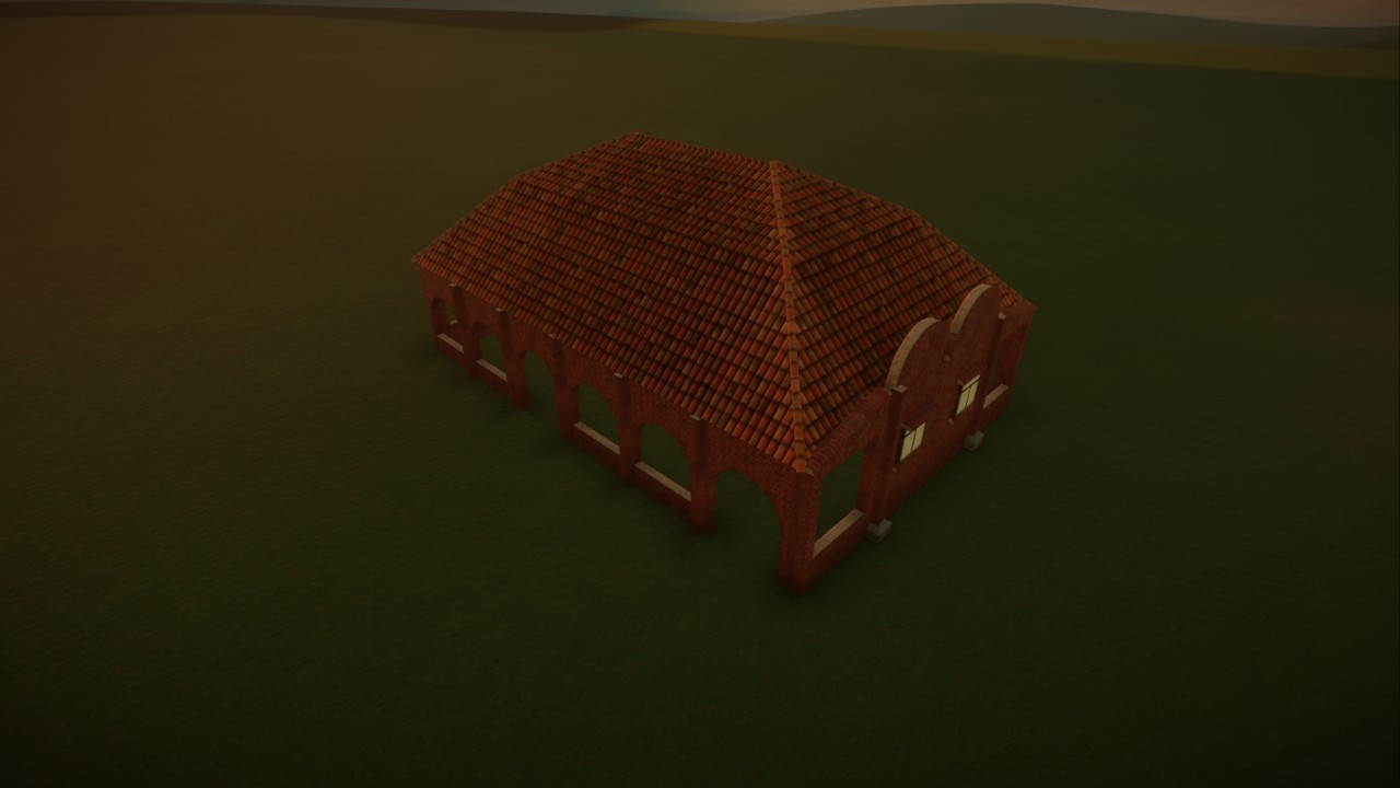 Large Brick Shelter