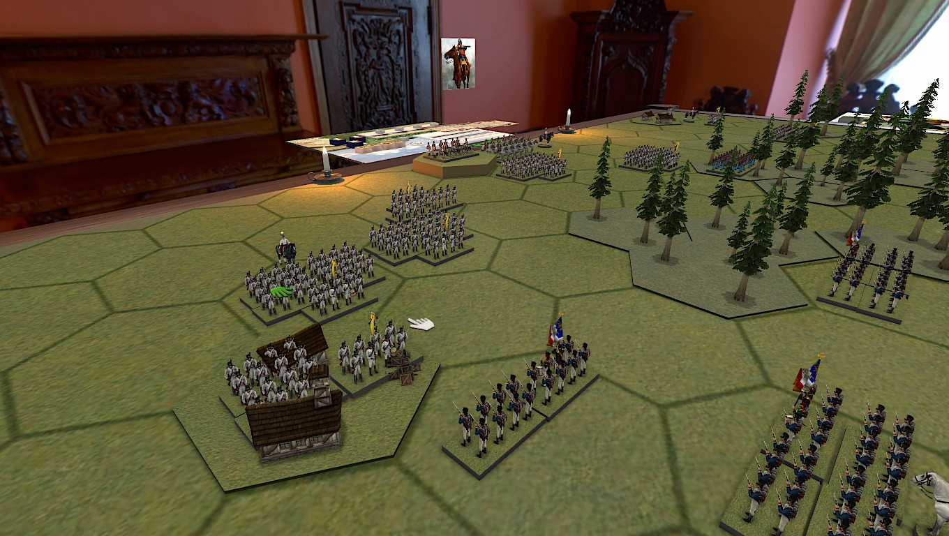 Commands and Colours: Napoleonics -- Eggmuhl (Day 1)