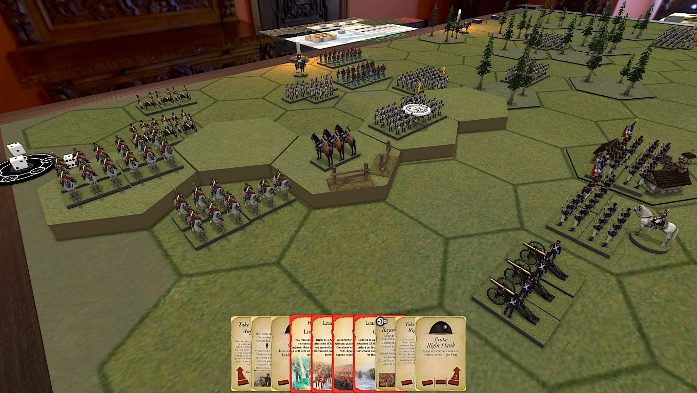 Commands and Colours: Napoleonics -- Eggmuhl (Day 2 French Right)