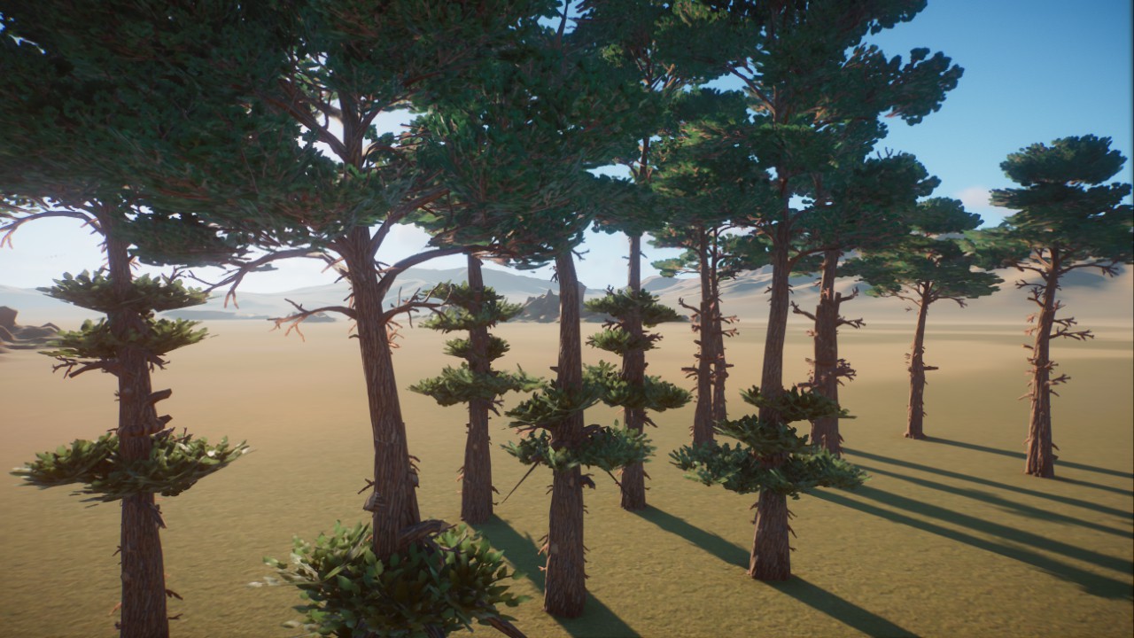 Taller Scots Pine - custom tree