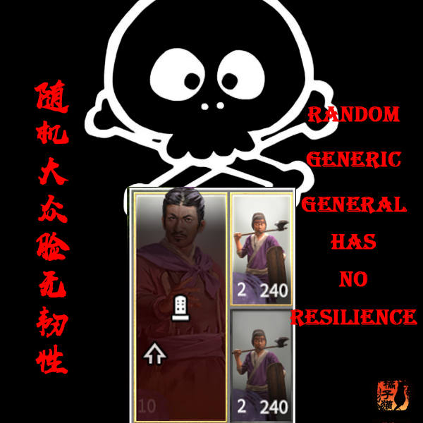 随机大众脸无韧性/Random Generic General Has No Resilience