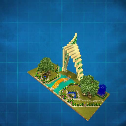 revamped flower tower base