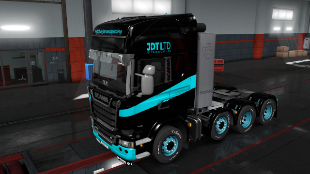 JDT Ltd Scania Streamline Paint