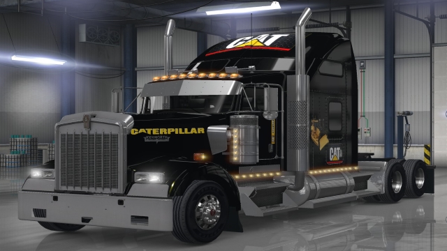 SCS W900 Black Caterpillar Metalic