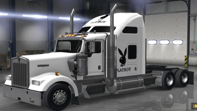 SCS KW W900 Playboy - Black on White
