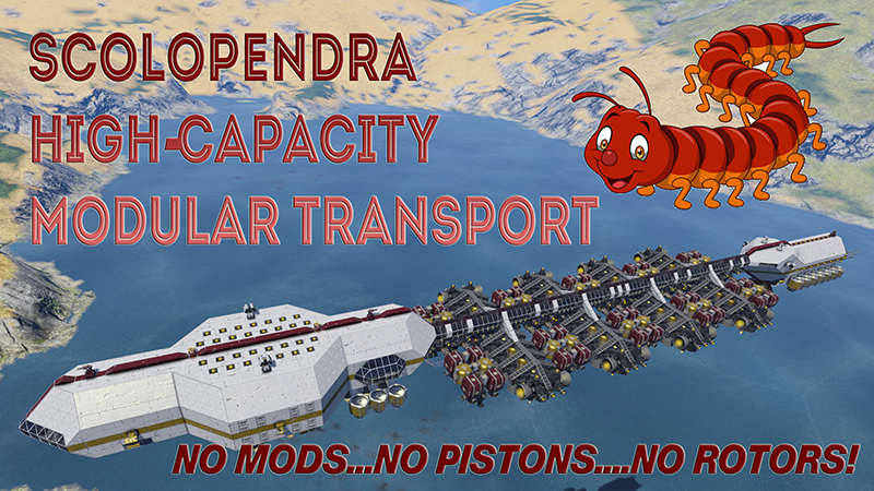 Scolopendra Modular Cargo Ship