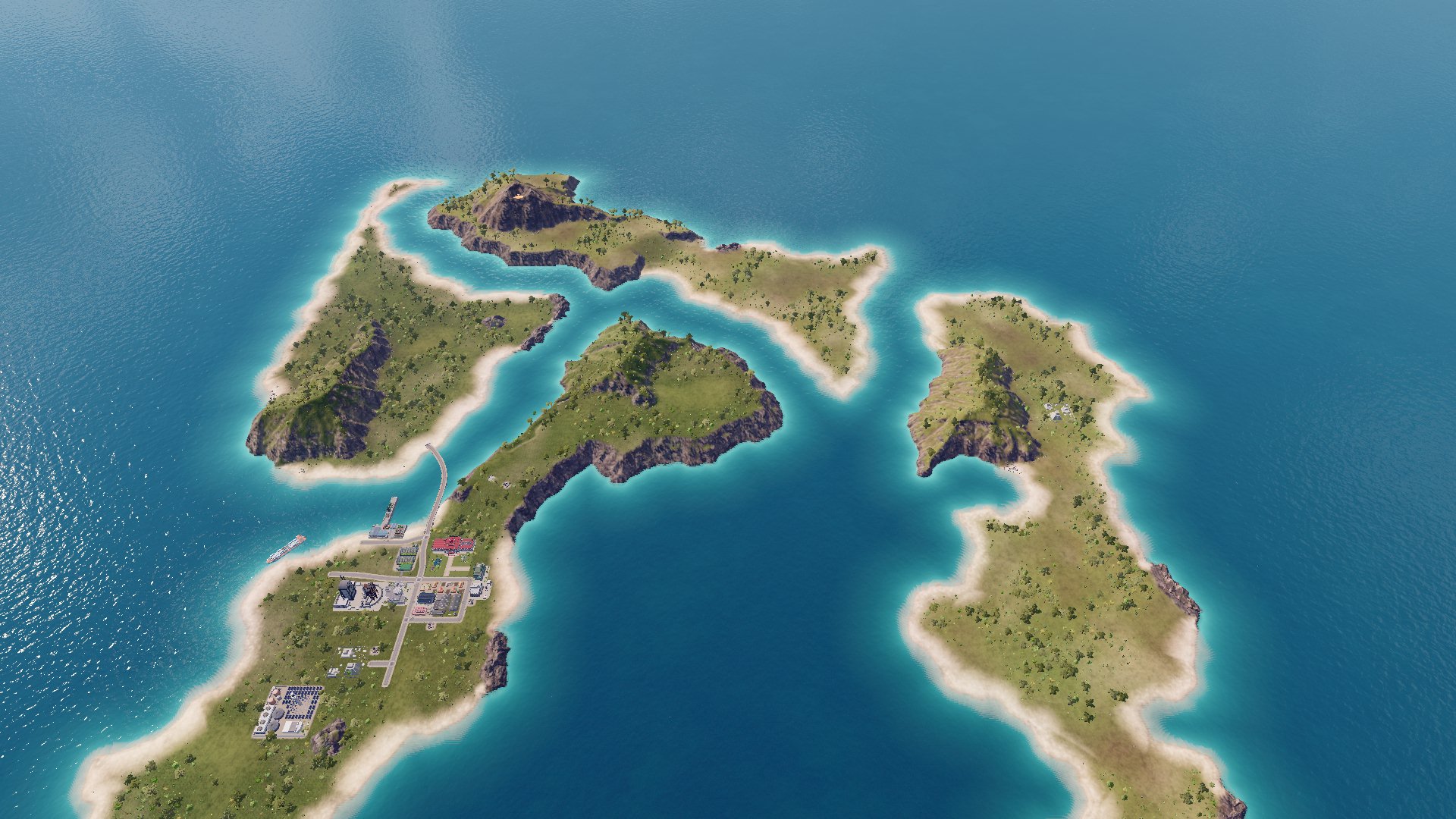Mountain-side Airport