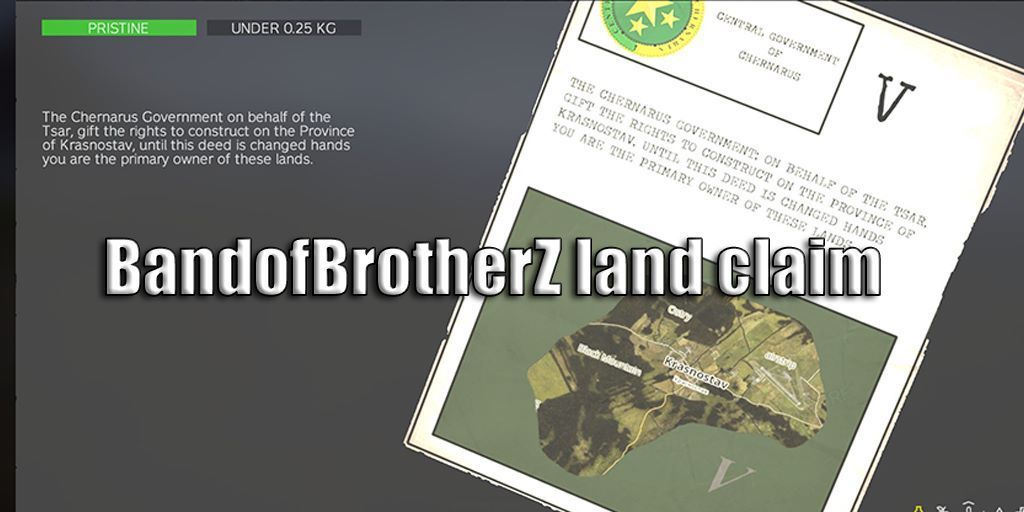 Band of BrotherZ Land Claim