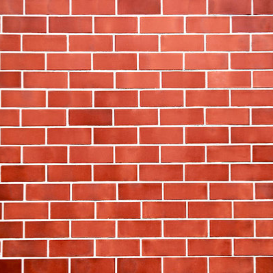 Classic red brick floor