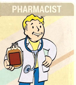 Vault boy pharmacist