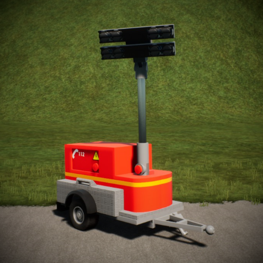 German fire department Explorer I LiMa - Lightmast trailer preview