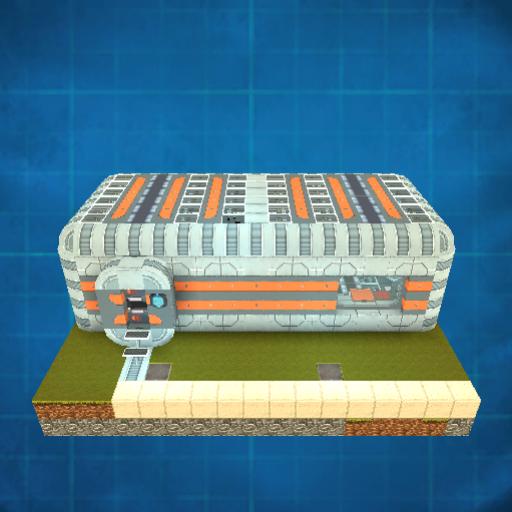 A1 Two-Barrack Module Galactic City preview