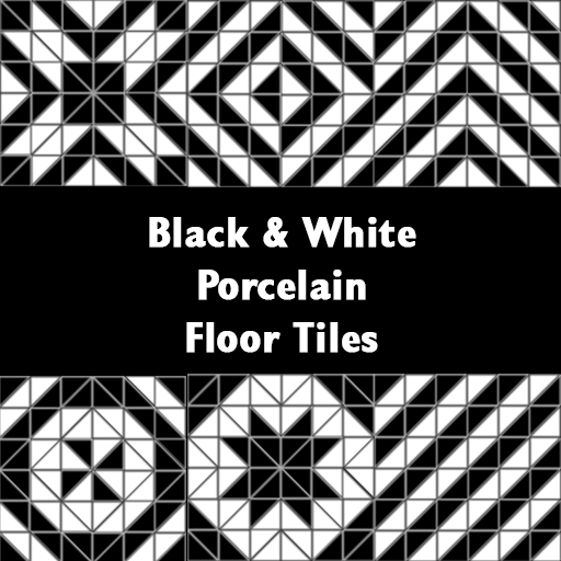 Black & White Porcelain Tiles