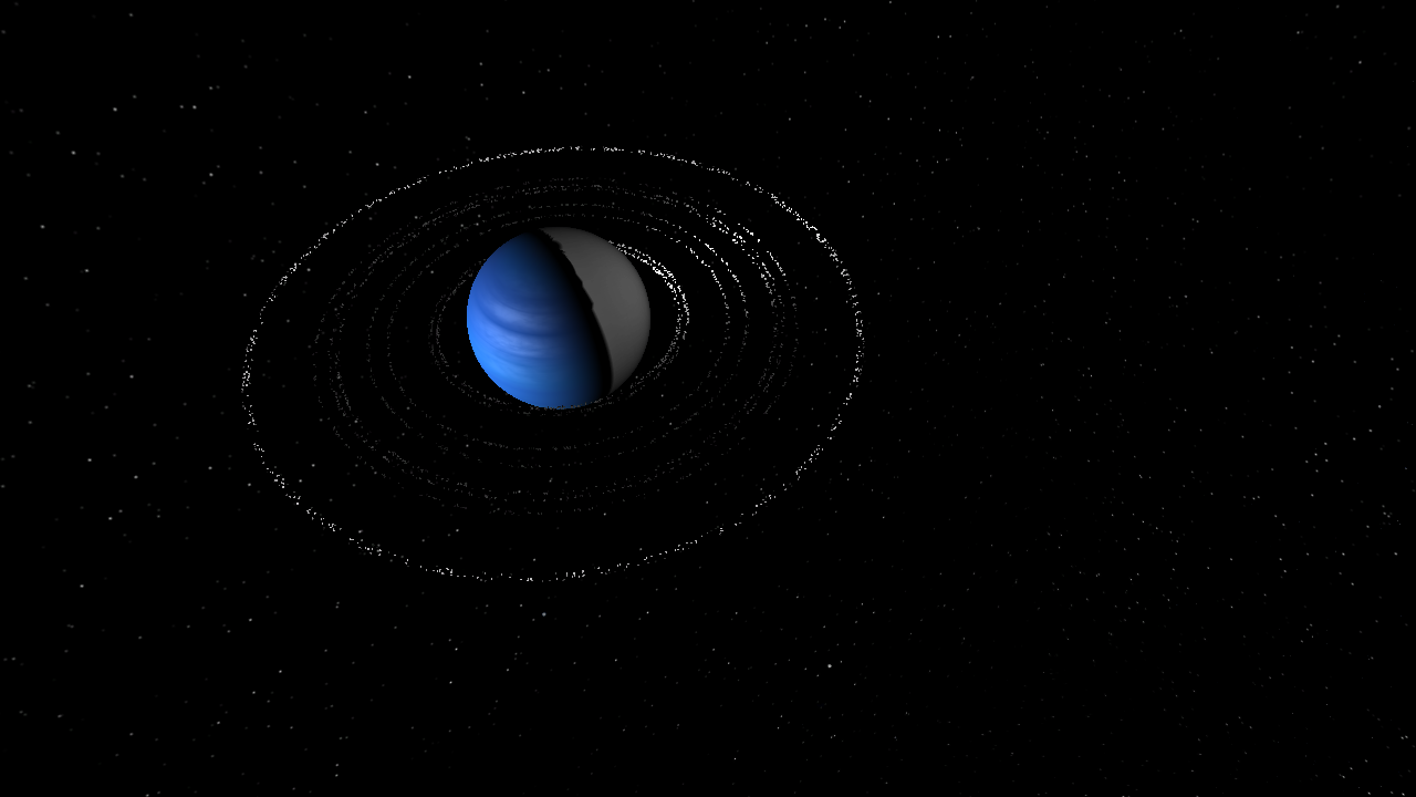 Uranus but its not sideways (with rings!) preview