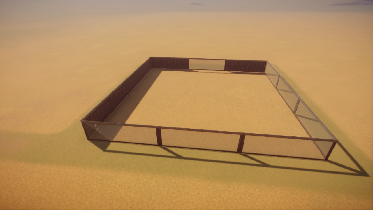 40x40 Enclosure with windows