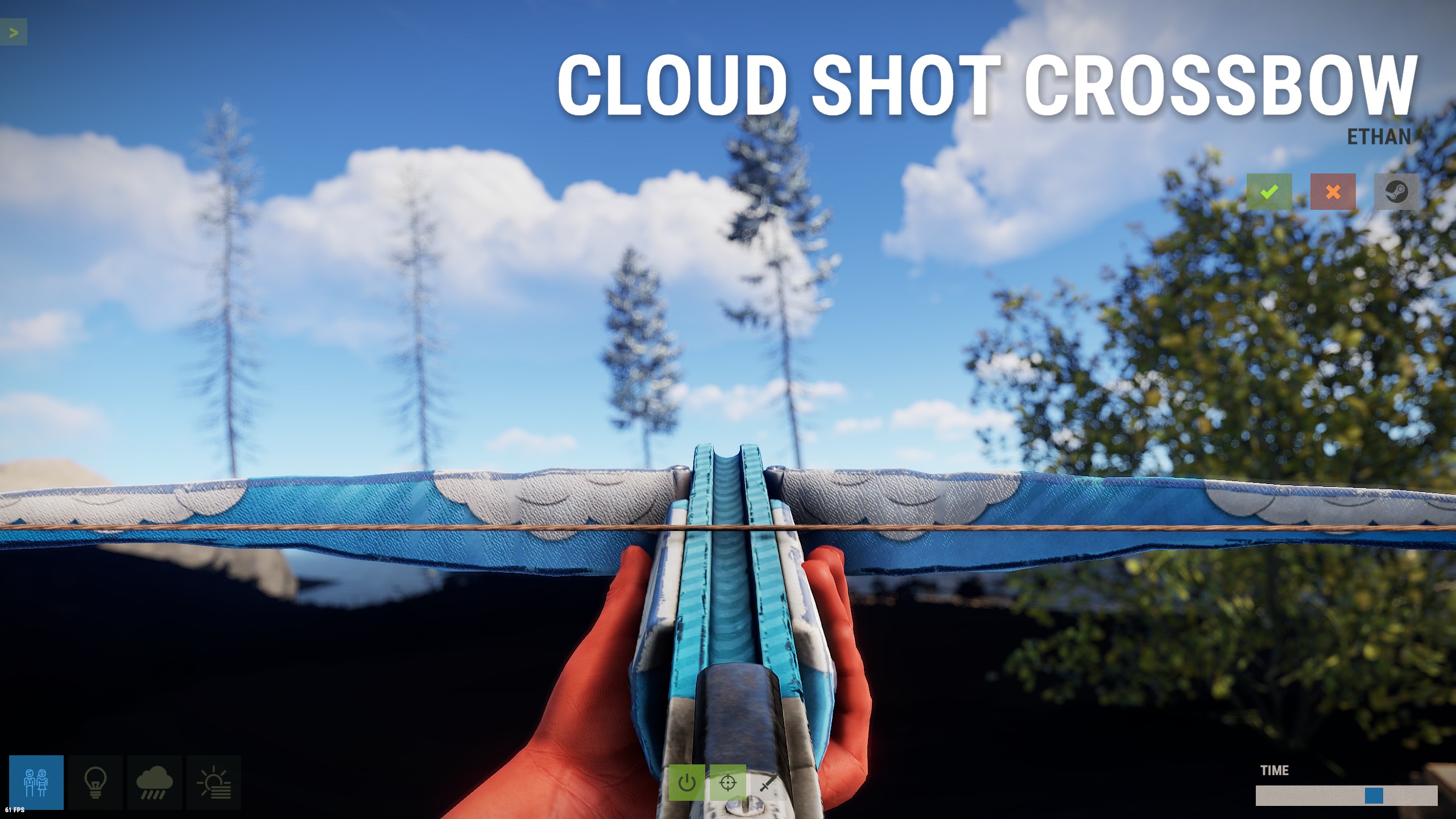 Cloud Shot Crossbow