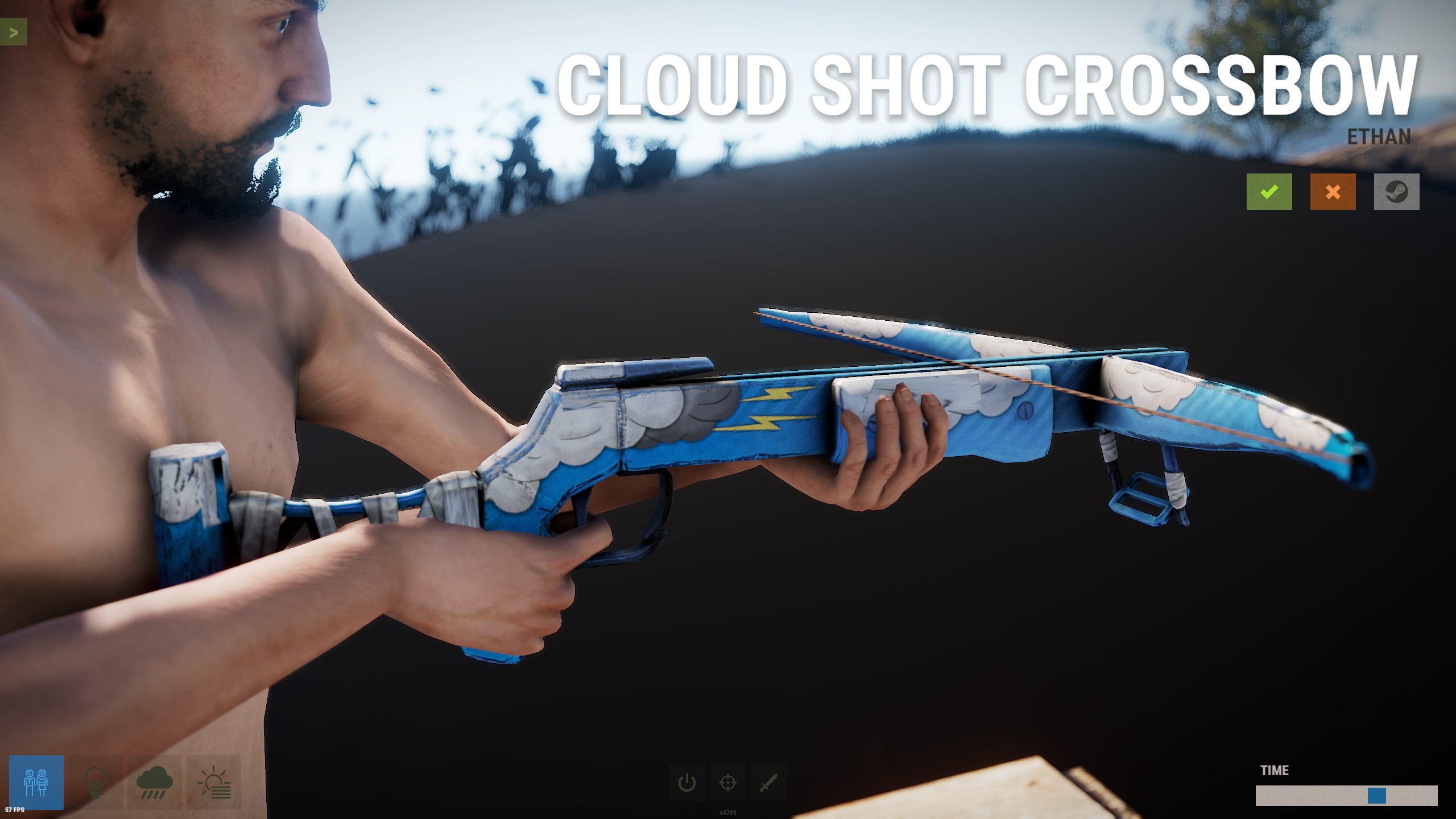 Cloud Shot Crossbow